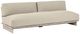 Classic Home Livia Taupe Fabric/Wood Outdoor Sofa-0