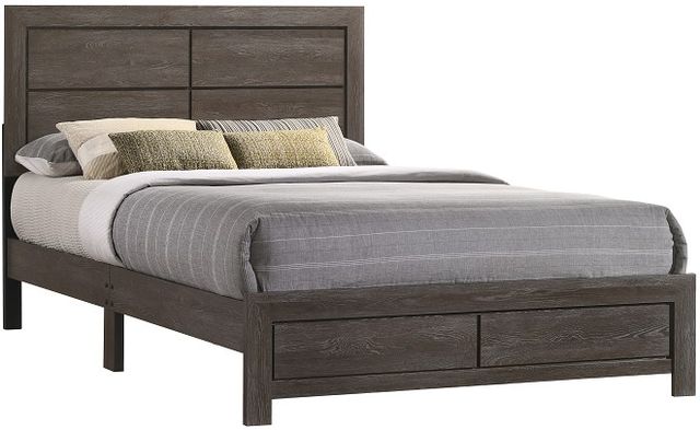 Crown Mark Hopkins Brown Queen Panel Bed-0