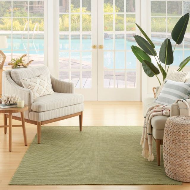 Nourison Home™ Positano Green 5'x7' Area Rug-1