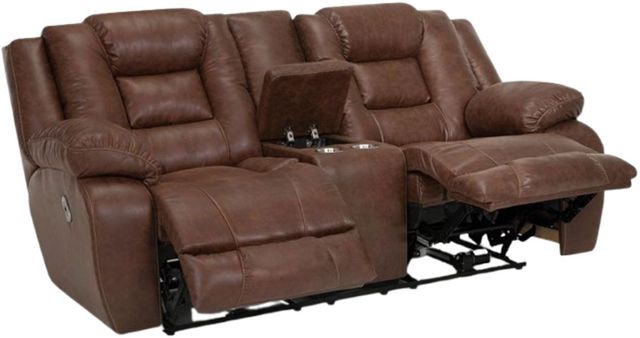 Franklin™ Hayworth Whitman Maple Power Reclining Loveseat-3