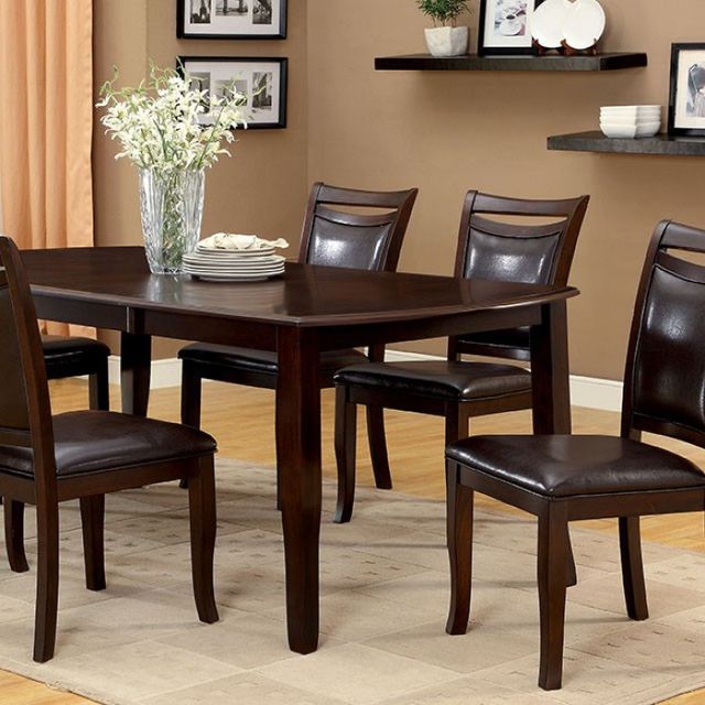 Furniture of America® Woodside Dark Cherry Dining Table-2