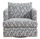 Behold™ Home Wilett Charcoal Swivel Chair-2