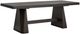 Magnussen Home® Tauren Coffee Bean Brown Double Pedestal Dining Table-0