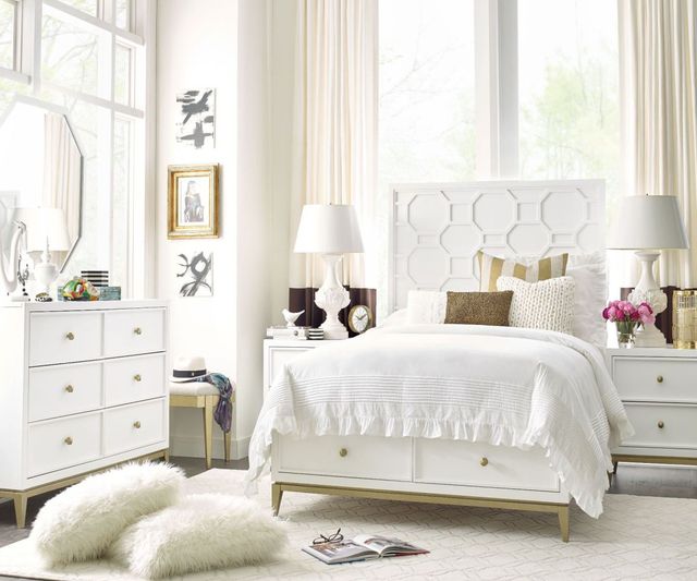 Legacy Kids Teen Chelsea by Rachael Ray White Full Panel Storage Bed-1