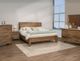 International Furniture Direct Olimpia Tequila/Towny Brown Dresser-1