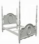 ACME Furniture Flora Gray Full Poster Bed-0