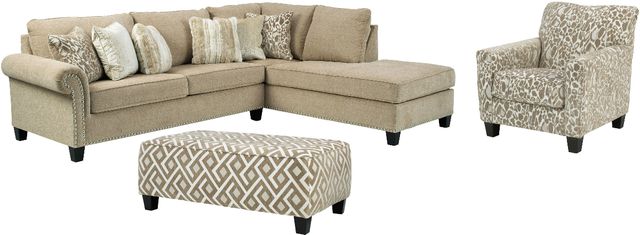 Signature Design by Ashley® Dovemont 3-Piece Putty Living Room Set-0