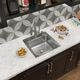Elkay Lustertone® Classic Lustrous Satin 19-1/2" x 19" x 7-1/2" 2-Hole Single Bowl Drop-In Sink with Perfect Drain®-2