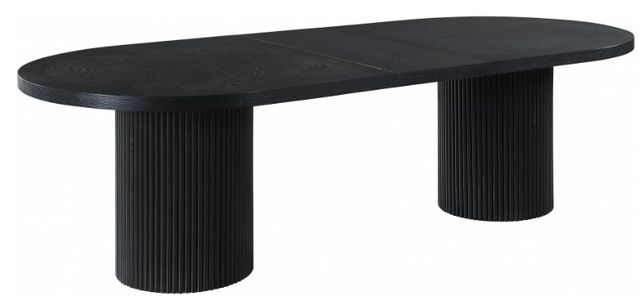 Meridian Furniture Belinda Black Oak Dining Table-0