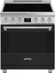 Smeg Professional 30" Stainless Steel Pro Style Induction Range-0