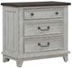 Liberty Furniture River Place 5-Piece Riverstone White/Tobacco King Panel Bedroom Set-5