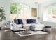Furniture of America® Eastcote 2-Piece Cream Right-Arm Facing Sectional-1