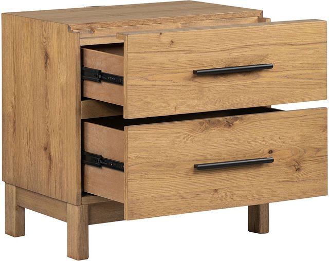 Magnussen Home® Davenport Rustic Caramel Drawer Nightstand-1