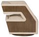 Vanguard® Furniture Vanguard Kalamazoo Oatmeal Cove Swivel Chair-1