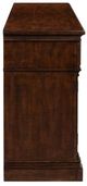 Liberty Furniture Arden Road Satin Cherry 84" Fireplace TV Console with Firebox Insert-3