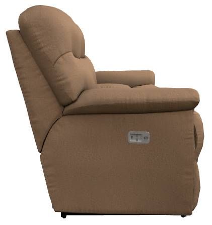 La-Z-Boy® James Silt Power Reclining Loveseat with Headrest and Console-2