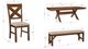 Powell® Kraven 6-Piece Beige/Dark Hazelnut Dining Set-2
