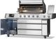 Napoleon Prestige® PRO 665 Elite 77" 5-Burner Stainless Steel Freestanding Natural Gas Grill with Smart Technology and Electric Smoker Box-1