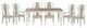 Liberty Furniture Magnolia Manor 7-Piece Antique White/Ivory/Weathered Bark Rectangular Dining Set-0
