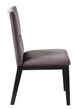 Steve Silver Co.® Amalie Black/Gray Velvet Upholstered Side Chair-2