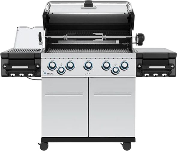 Broil King® Regal S 590 PRO 5-Burner Stainless Steel Freestanding Liquid Propane Grill-1