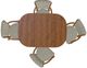 Chromcraft™ Customizable Cameron Carlisle 5-Piece Dining Set-3