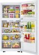 LG 30" 20.2 Cu. Ft. Smooth White Top Freezer Refrigerator-4