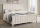 Benchcraft® Shaybrock Antique White California King Panel Bed-4