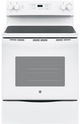 GE® 30" White Free Standing Electric Range-0
