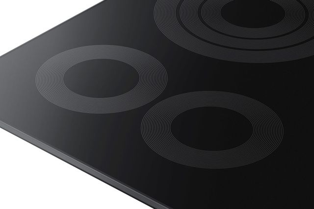 Samsung 36" Fingerprint Resistant Black Stainless Steel Electric Cooktop-2
