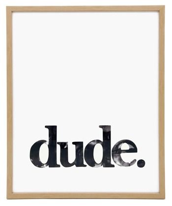 Signature Design by Ashley® Dude Black/White Wall Art-0