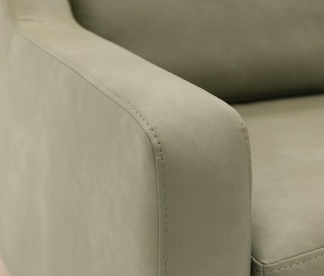 International Furniture Direct Natural Teca Olive Arm Chair-2