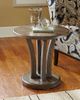 American Drew® Park Studio Brown Round Lamp Table-KD-1
