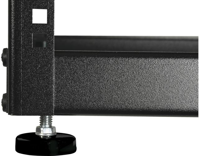 Sanus® Component Series Black 20U Stackable Skeleton Rack-2