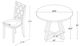 Powell® Maui 5-Piece Graphite/White Round Dining Table Set-2