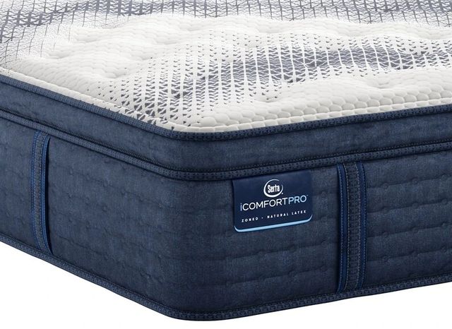 Serta® iCOMFORTPRO™ Buckingham 16" Latex Ultra Plush Pillow Top Queen Mattress-1