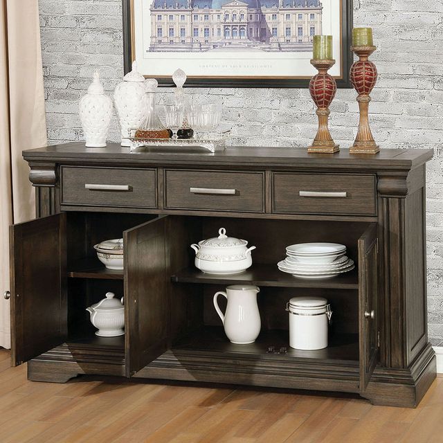 Furniture of America® Faulk Espresso Server-2