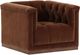 Four Hands Maxx Surrey Ochre Swivel Chair-0