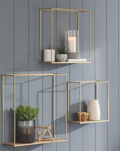 Ensemble d'étagères murales 3 morceaux Efharis Signature Design by Ashley®