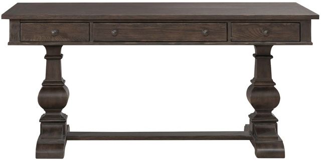 Liberty Furniture Paradise Valley Saddle Brown Writing Desk-2