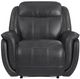 Flexsteel® Swift Dusk Gray Power Recliner with Power Headrest and Lumbar-1