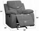 ACME Furniture Kalen Gray Glider Recliner-2