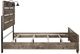 New Classic® Home Furnishings Misty Lodge Rustic Brown Queen Panel Bed-2