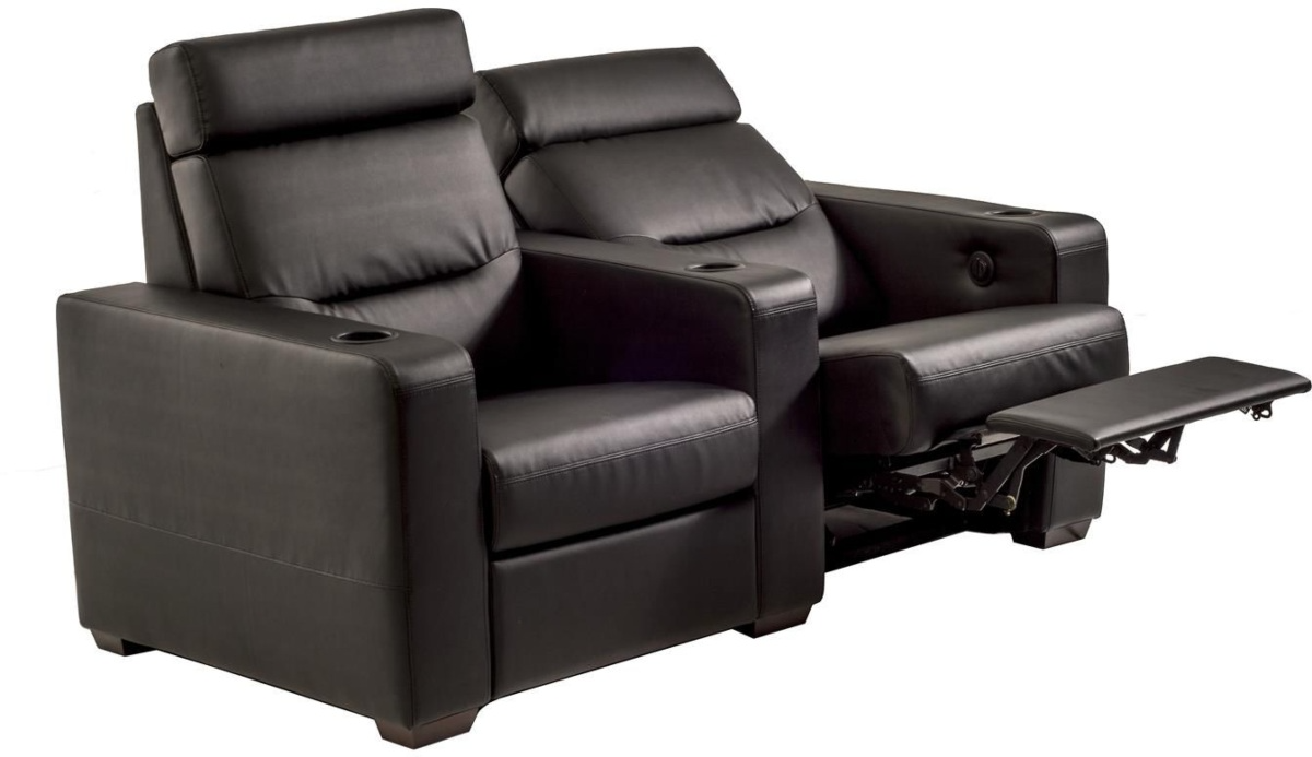Salamander Designs TC3 AV Basics Black Power Reclining Theater Seating