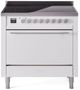 Ilve® Professional Plus II 36" White Pro Style Induction Range-0