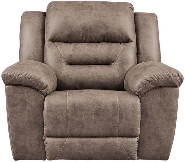 Signature Design by Ashley® Stoneland Fossil Rocker Recliner-2