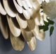 A & B Home Gold Mirrored Floral Wall Decor-5