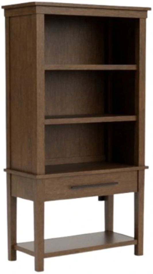 Riverside Furniture Calhoun Whiskey Oak Bookcase-0