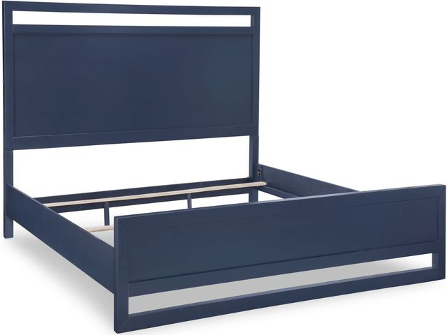 Legacy Classic Summerland Inkwell Blue Queen Panel Bed-3