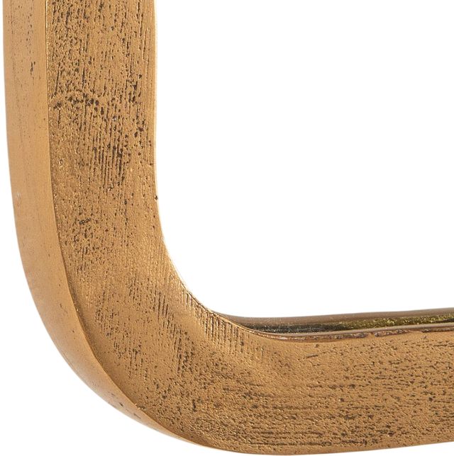 Uttermost® Vestry Antique Brass Mirror-4
